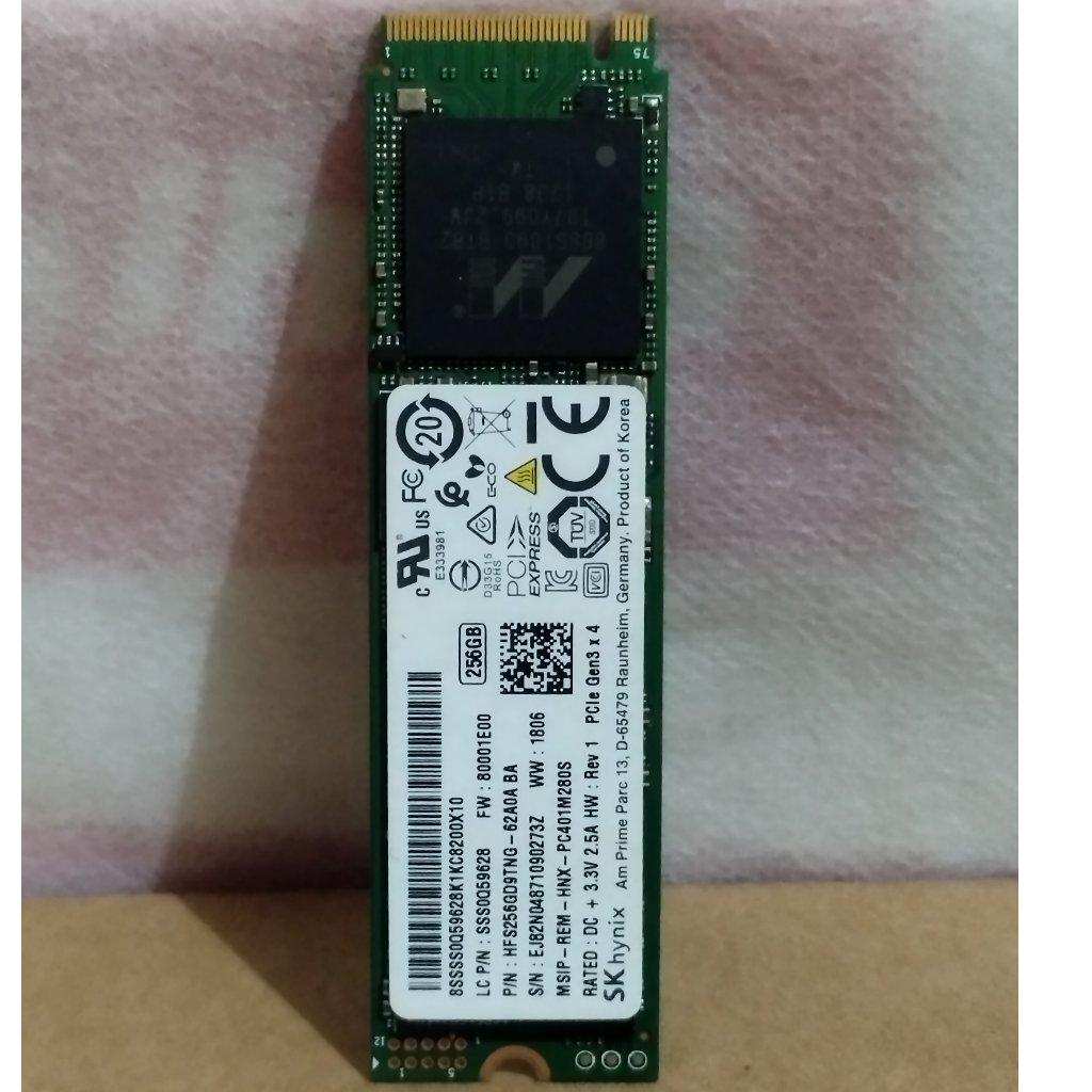 SSD NVME SK HYNIX GEN3 256GB