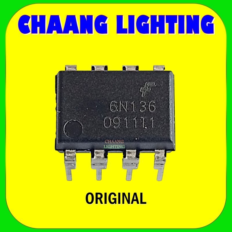 6N136 IC 6N136 DIP 8 PIN ORIGINAL ON A6N136 EL 6N136 OPTOCOUPLER 6N136
