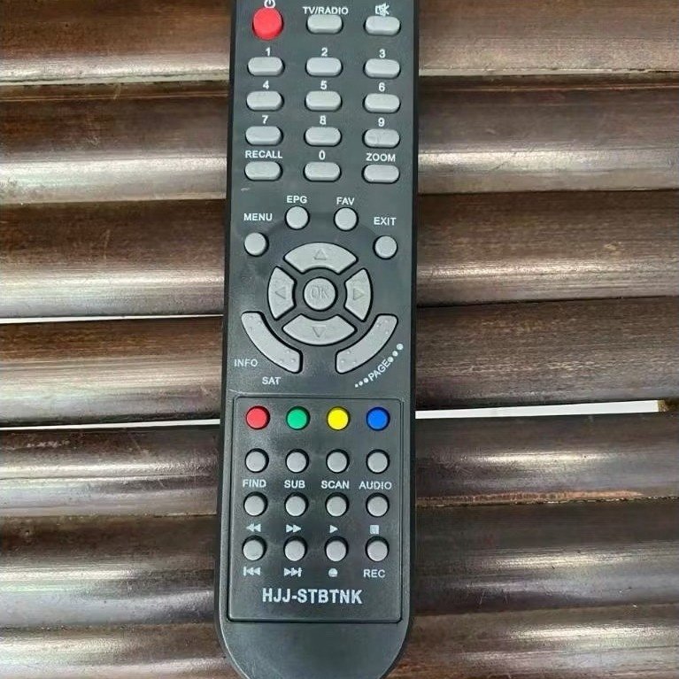 Remote Parabola Nusantara HD dan STB Tanaka DVB T2 Set Top Box Tanaka