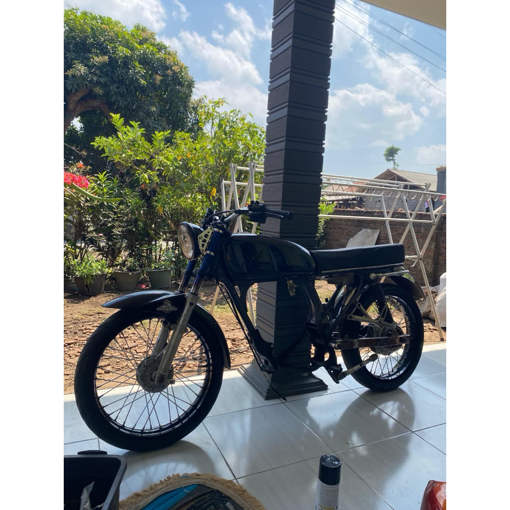 body cb set surung tinggal naik mesin