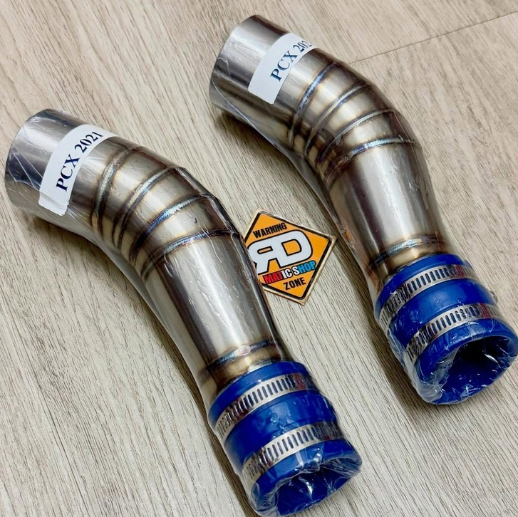 Air Intake Connecting Stainless Original Thailand untuk PCX 160 PCX160