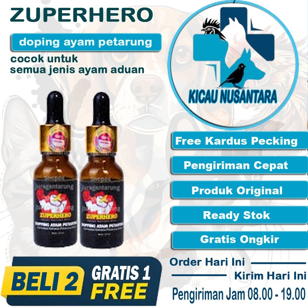 Doping Ayam Aduan Zuperhero,Doping Ayam Aduan Biar Ganas,Doping Ayam Aduan Paling bagus
