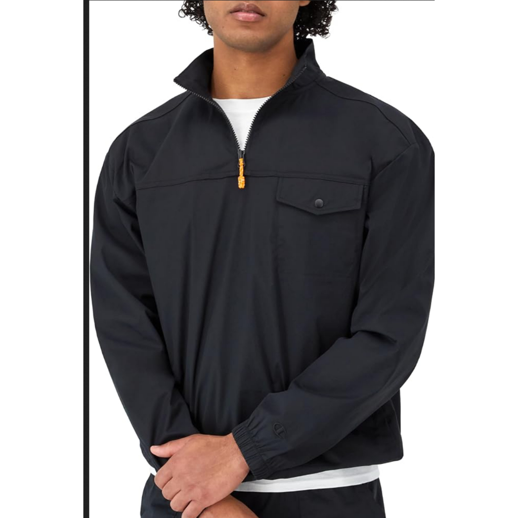 Jaket CHMPN Pullover Quarter Zip Jacket Original