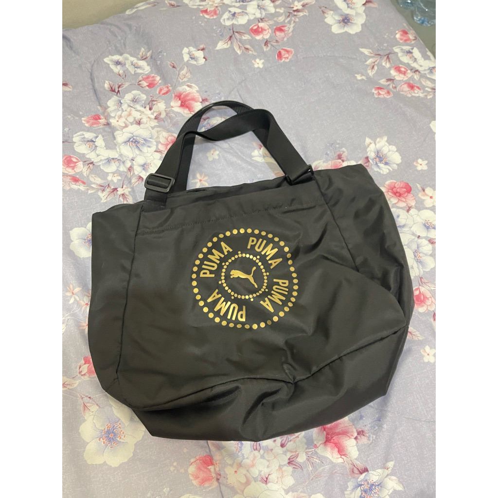 Tas Tote Bag Puma Original 100% Hitam PRELOVED