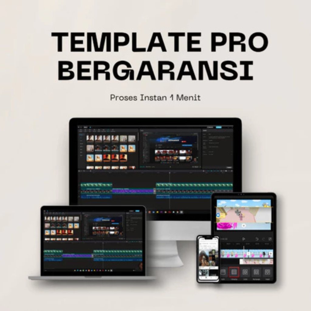 Template Premium Pro Full Garansi Set Capcut Bergaransi