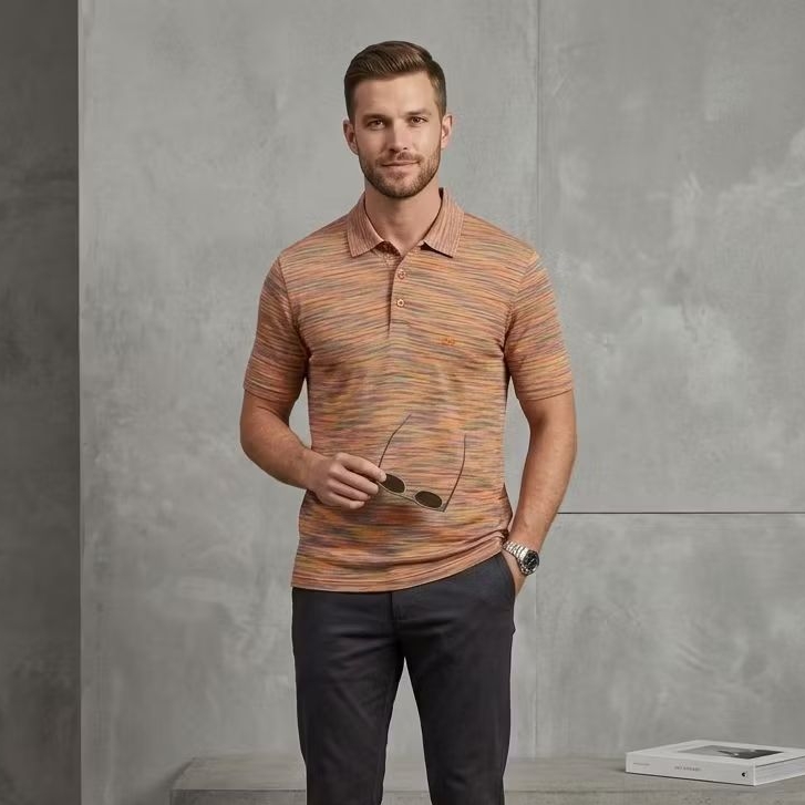 Missoni Sport Multicolor Polo Shirt
