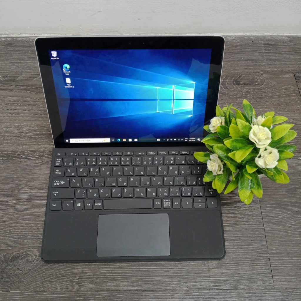 Laptop Surface Go G1 intel core Petium RAM 8GB SSD 128GB Second mulus