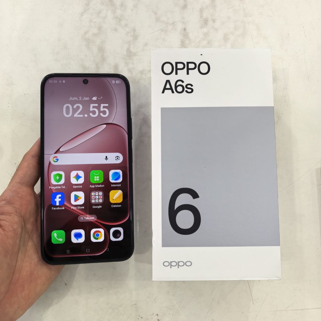 SECOND Oppo A6s 8/128 16GB 8+8 8GB 128GB mulus tanpa kendala