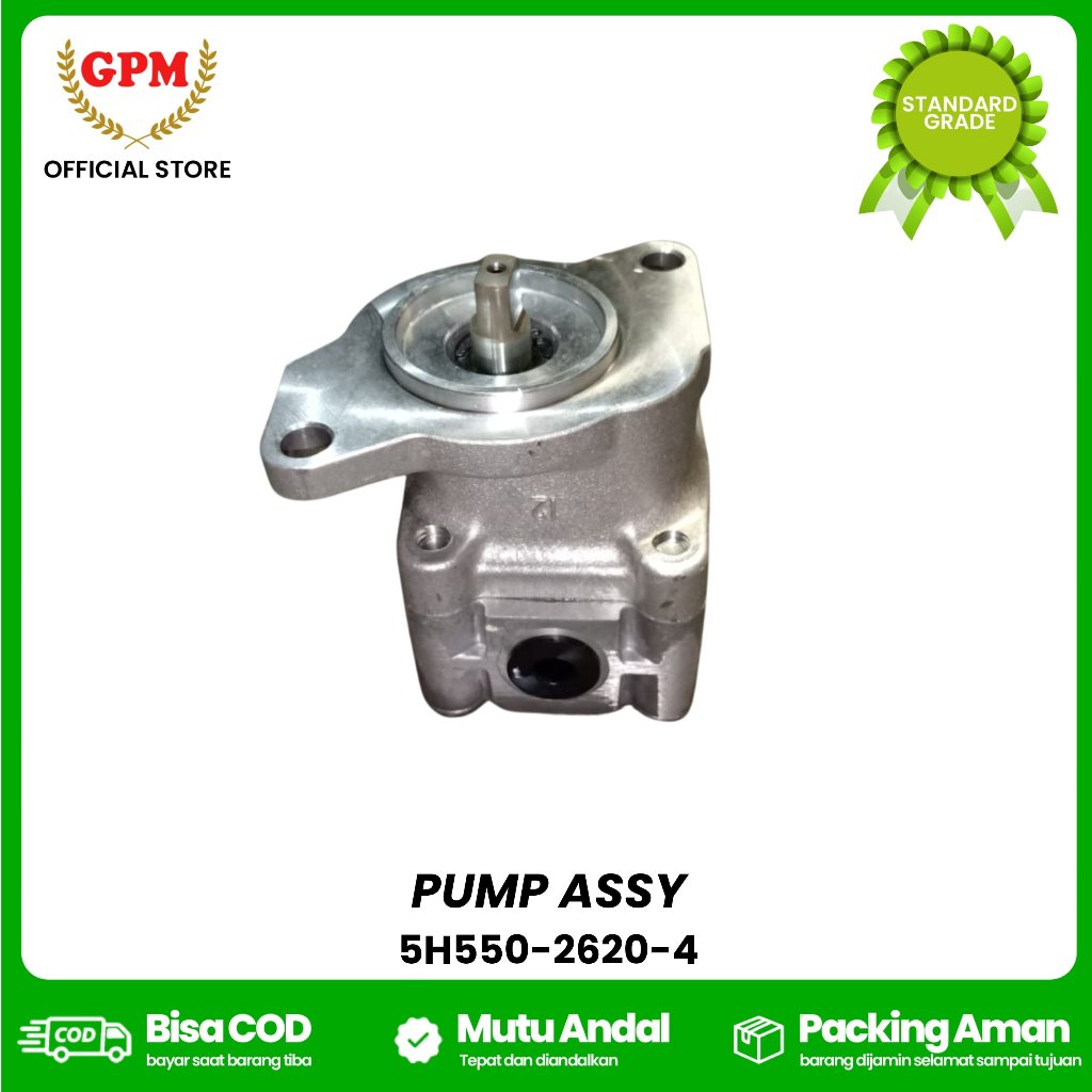 PUMP ASSY / GEAR PUMP / POMPA HIDROLIK DC-35 / 5H550-2620-4