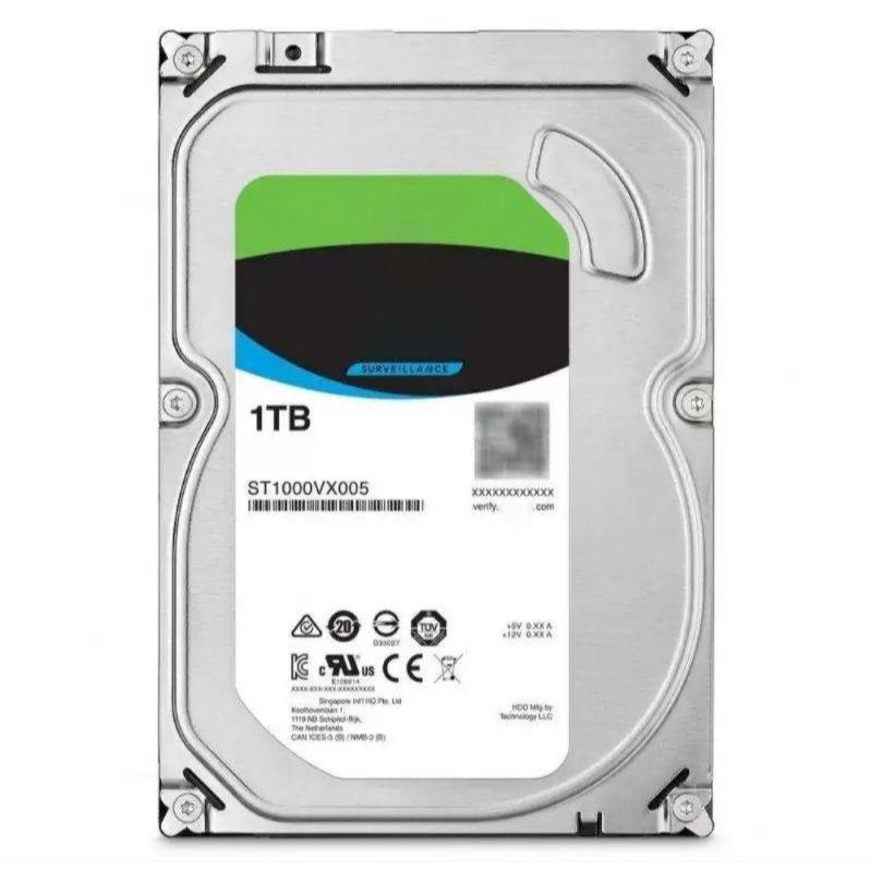 Harddisk 1TB Internal PC / CCTV Second