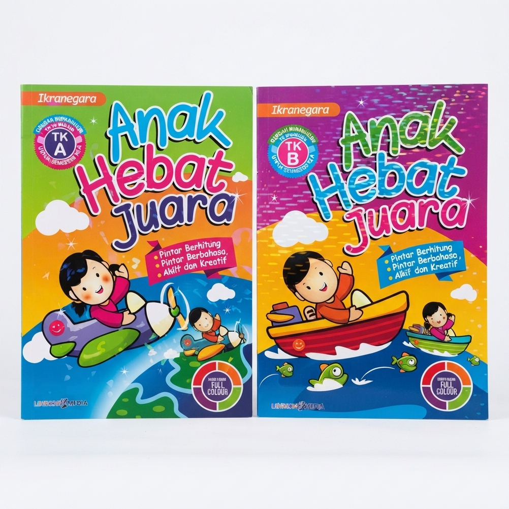 Buku TK Anak Hebat Juara - Buku TK A - Buku TK B - Buku Anak TK