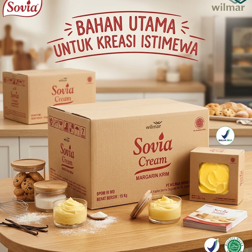 SOVIA MARGARINE KRIM 15KG