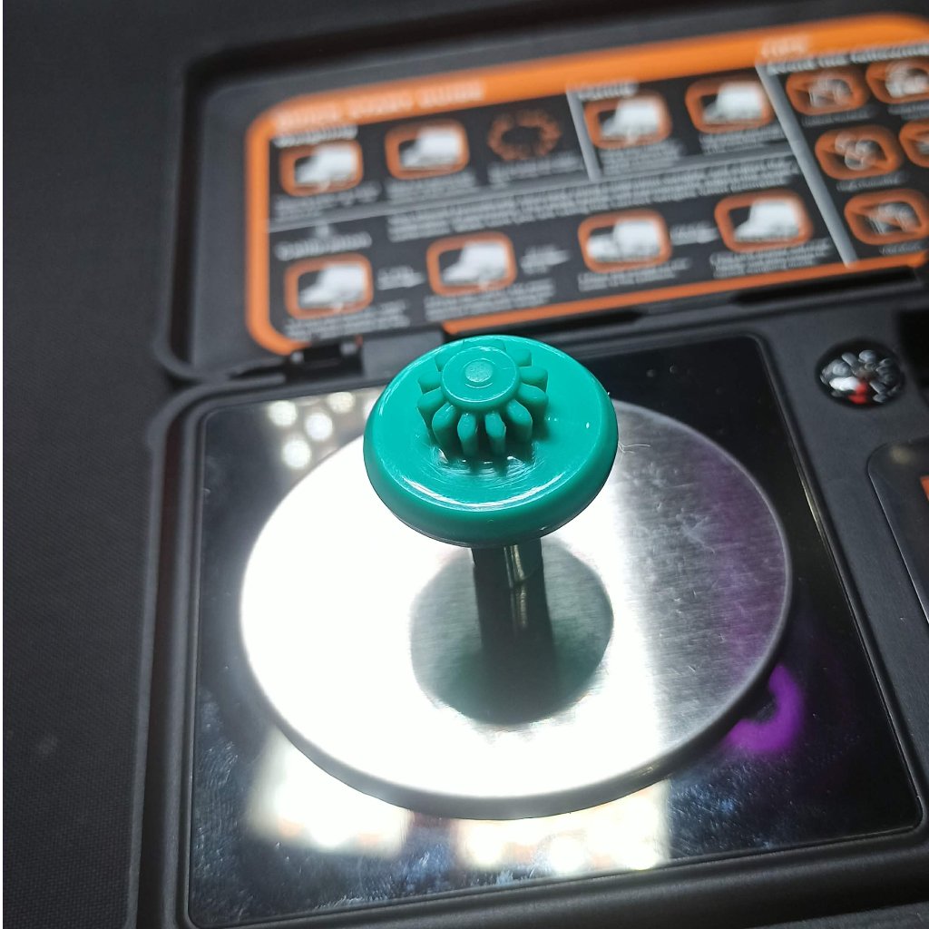Beyblade X Bit Elevate Teal Super Rare (Elevate Terbaik) Super Light Used