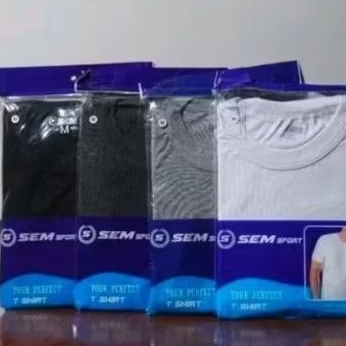Kaos Oblong Pria Lengan pendek SEM Sport