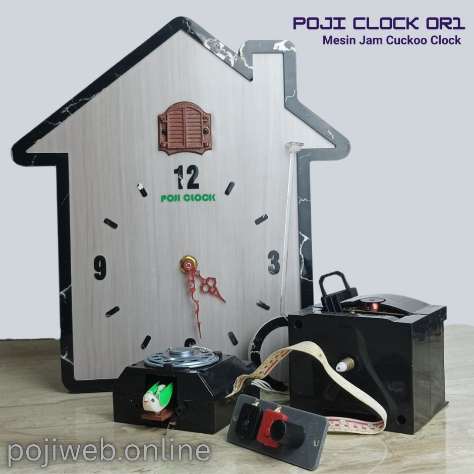 POJI OR1 - Jam Cuckoo Clock Modern