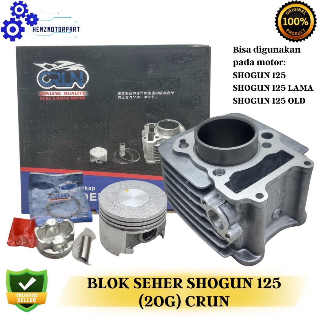 BLOK BLOCK SEHER CYLINDER BLOK SET SHOGUN 125 / SHOGUN 125 LAMA / SHOGUN 125 OLD CRUN