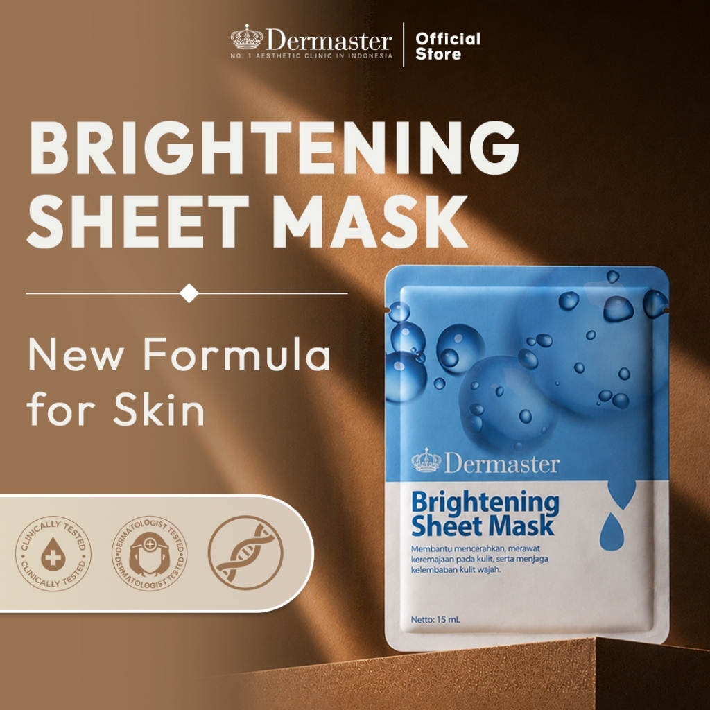 Dermaster Brightening Sheet Mask