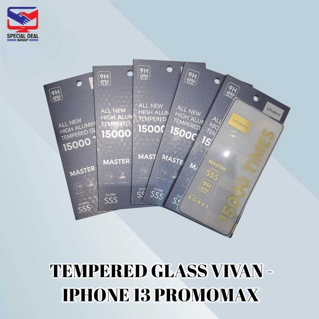 VIVAN VGS01T-1 Premium HD Clear Tempered Glass 9H / Anti Gores Pelindung Layar Anti Pecah Full Cover
