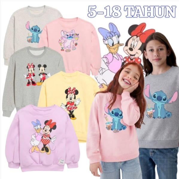 Sweater Hoodie OL Branded Sisa Export Orginal 4029