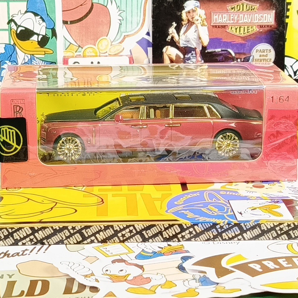 SCA Rolls Royce Phantom Mansory red black small car art diecast 1 64