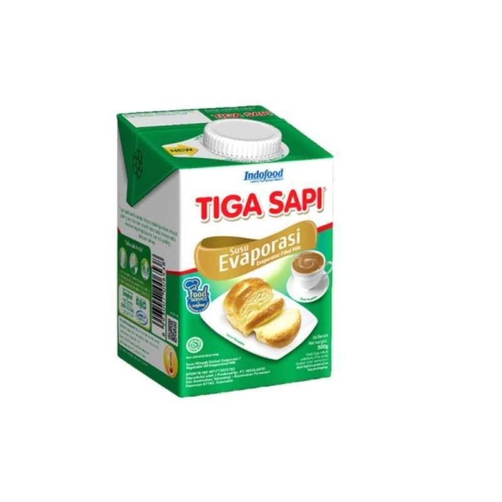 Tiga sapi evaporasi 500g - tiga sapi susu evaporasi