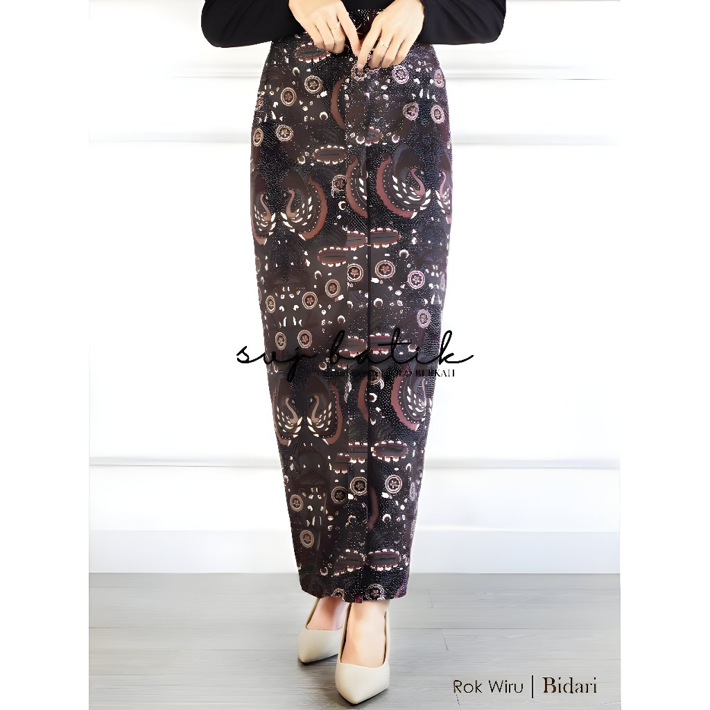ROK BATIK WIRU TRUNTUM PIAS BAHAN KATUN
