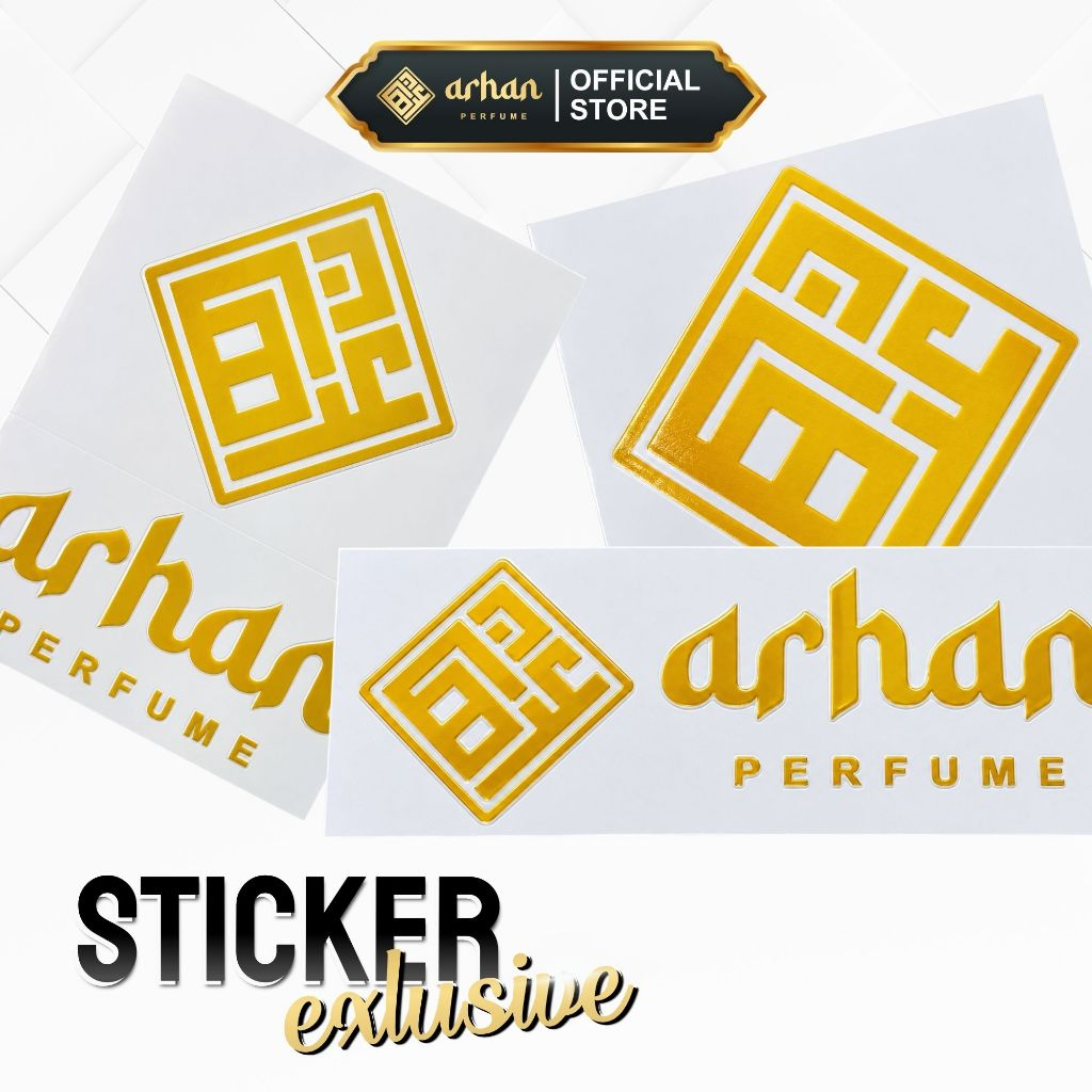 Stiker Eksklusif Arhan Perfume
