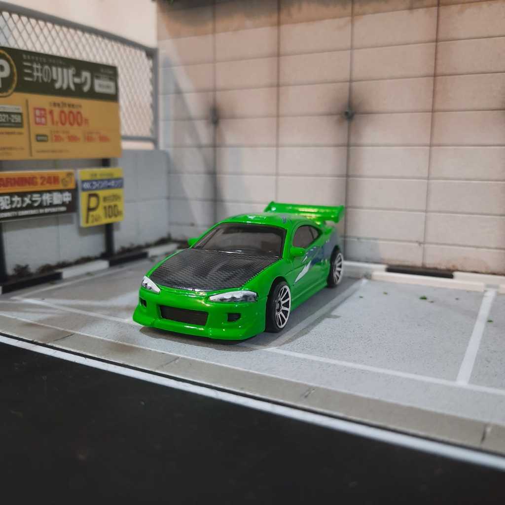 HOTWHEELS  MITSUBISHI ECLIPSE FAST & FURIOUS LOOSE MULUS