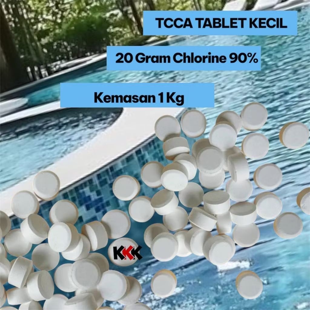 TCCA TABLET KECIL - Tcca tablet 20 gram 1 kg
