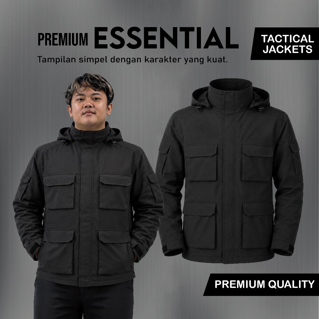 Tactical Jacket Yohan Manhwa Lookism | Jaket Taktikal Sung Yohan Goddog