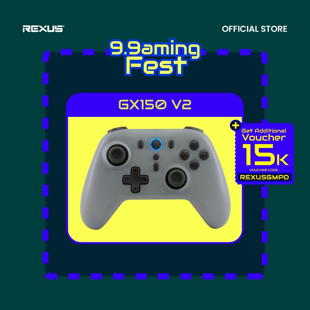 Rexus Pro Gaming Wireless Gamepad ASTA GX150