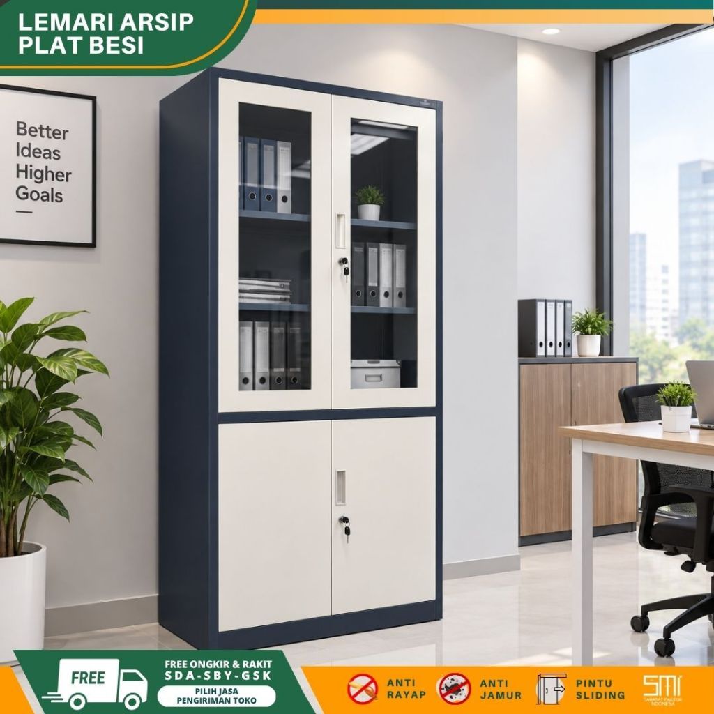 Lemari Arsip Besi | Lemari Dokumen Besi Lemari Kabinet Kantor Filing Cabinet