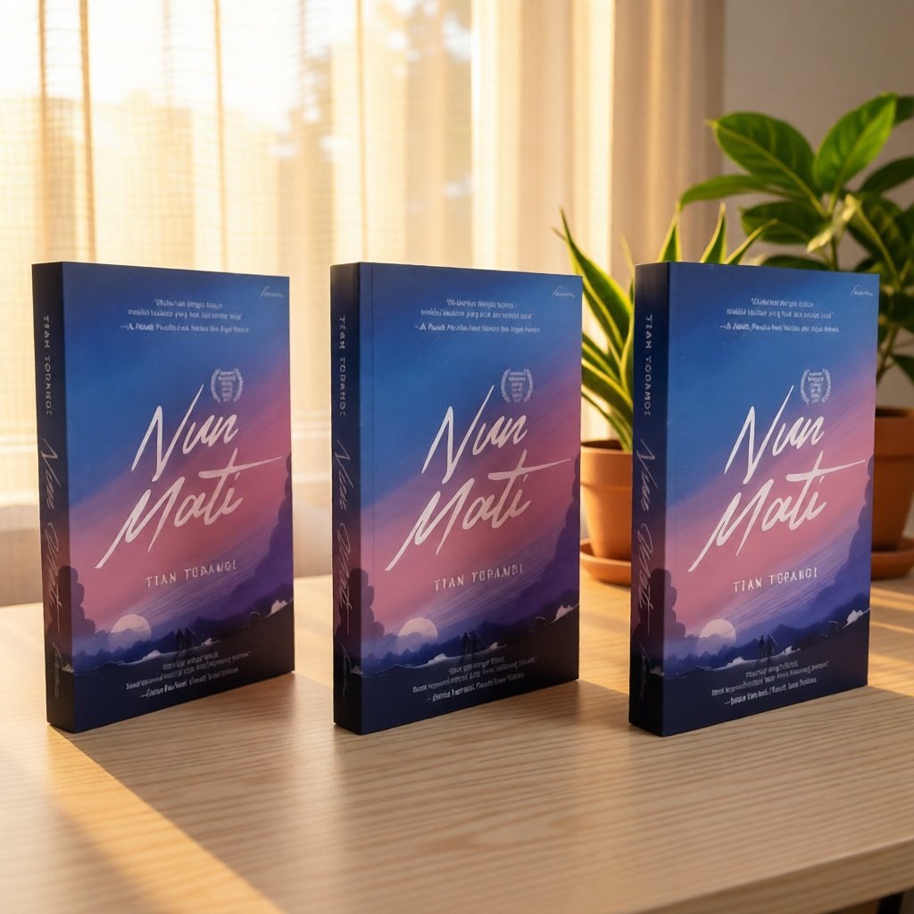 Buku novel Nun mati,falcon