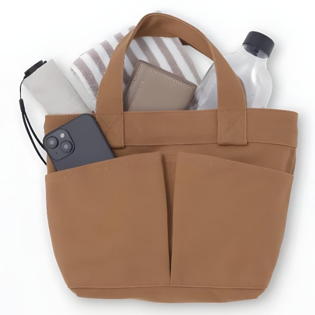 MUJI Tas Tote Mini Kanvas 6L / original 100 % jepang muji