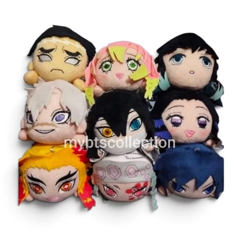 Demon Slayer Nesoberi Besar SEGA Kimetsu No Yaiba Gyomei Tengen Rengoku Sanemi Muichiro Obanai Mitsu