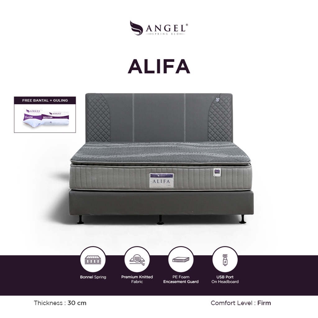Springbed Type Alifa By Angel Springbed - Fullset