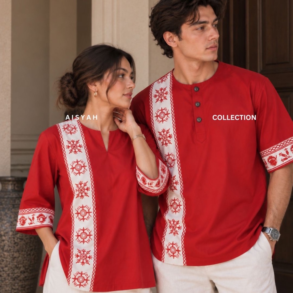 Baju Couple Batik | Baju Cele Maluku | Batik Ambon