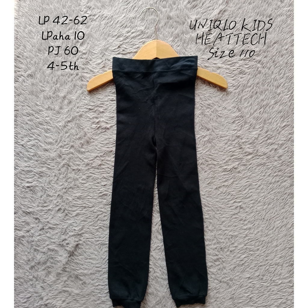 Celana leging 4-5th UNIQLO KIDS HEATTECH