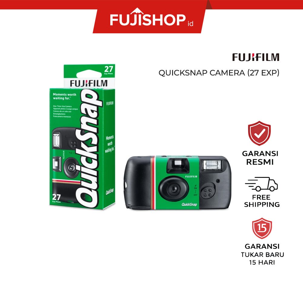 Fujifilm Quicksnap 400 Exp 27 Disposable Camera