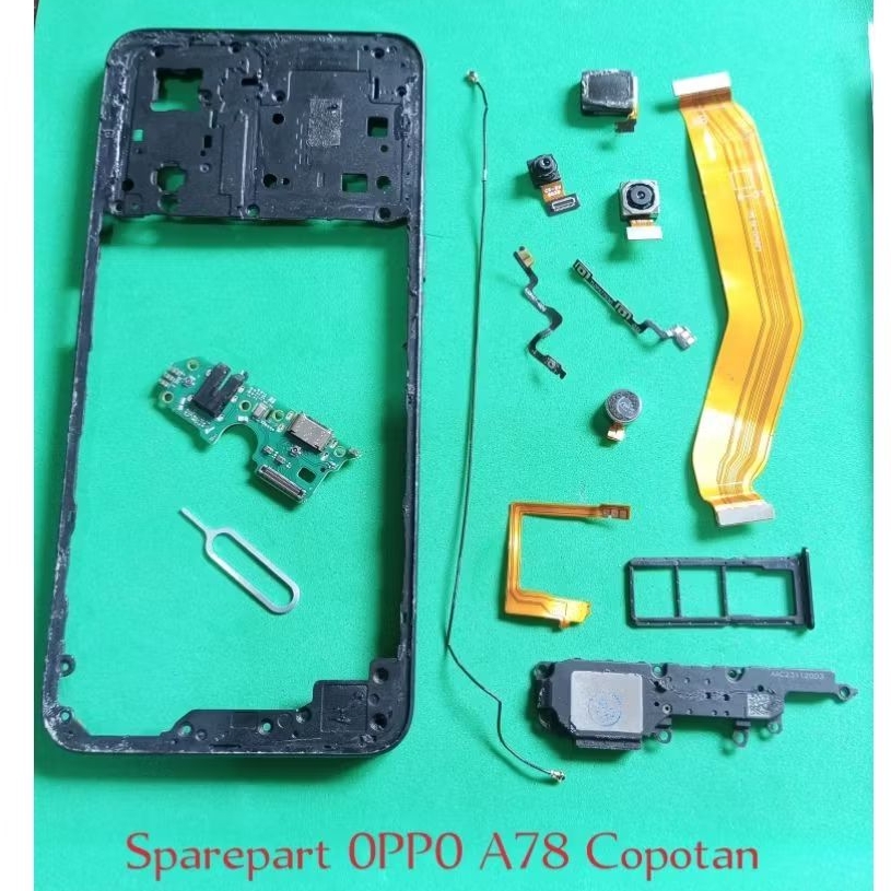 Sparepart copotan Oppo A78 Second normal
