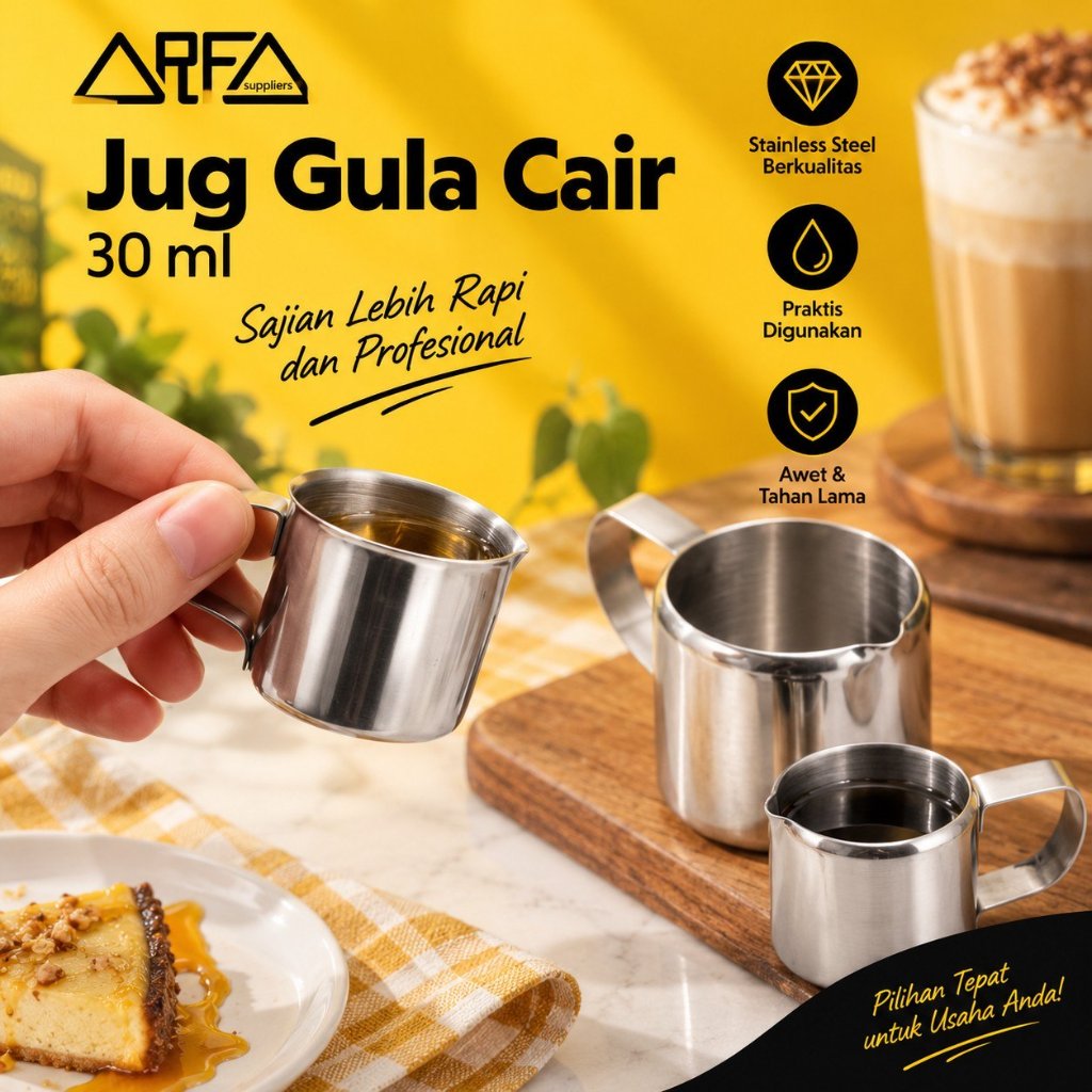 Jug Gula Cair Gelas Takar Gelas Ukur Gula cair