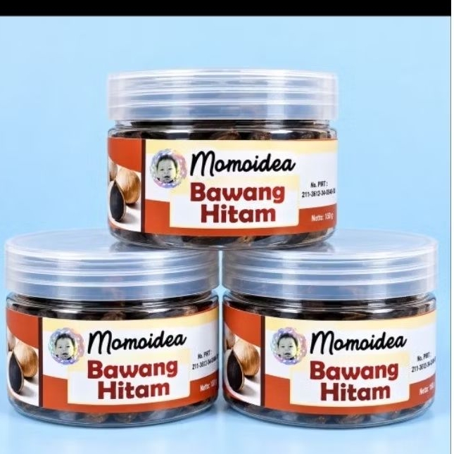 Bawang Hitam Momoidea Original 3botol