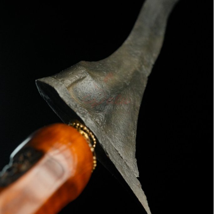 Keris Pulanggeni Luk 5 Pamor Keleng Tangguh Majapahit
