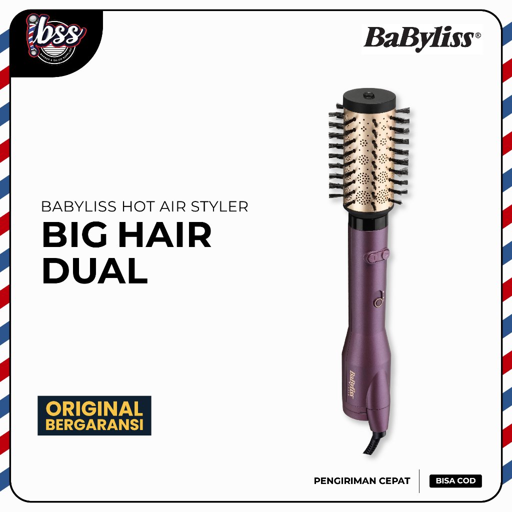 BABYLISS BIG HAIR DUAL HOT AIR STYLER BLAS950E / SISIR PENGERING RAMBUT PROFESSIONAL ORIGINAL / SISI