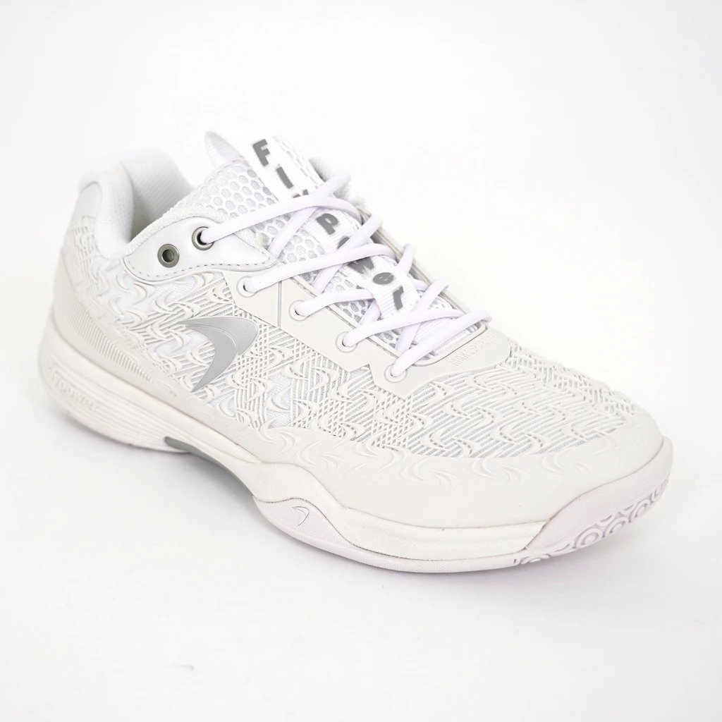 Sepatu Badminton Flypower New Dieng White