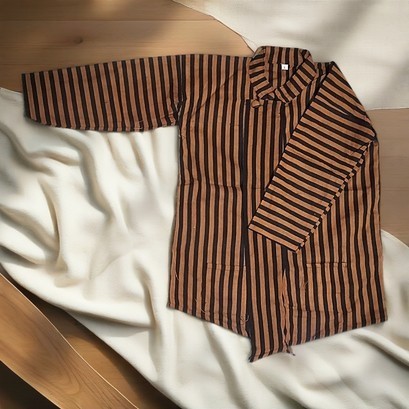 Baju Surjan / Lurik Anak & ABG - Surjan Lurik anak Halus Premium