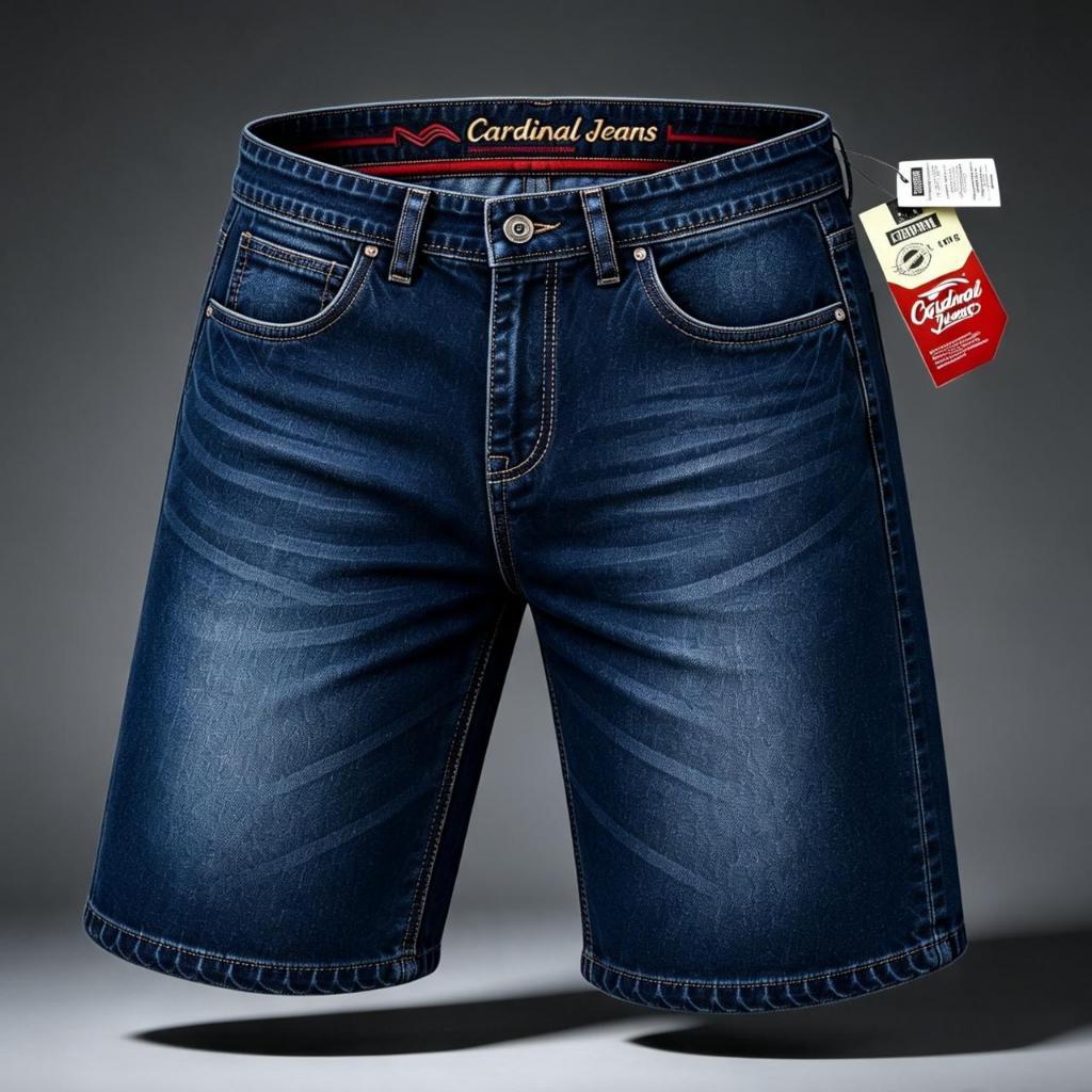 CELANA CARDINAL JEANS PENDEK PRIA DEWASA / CELANA JEANS PENDEK CARDINAL