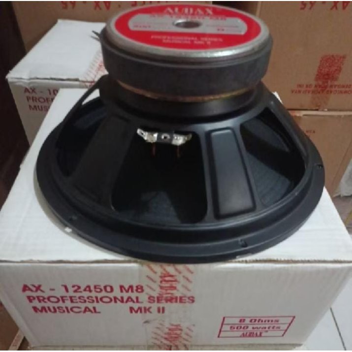 Speaker AUDAX AX-12450 M8 Professional Series Musical MK II 8 Ohm 500 Watt Fullrange