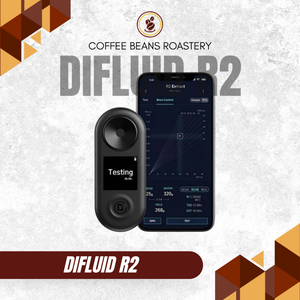 Difluid R2 Extract COFFEE Refractometer