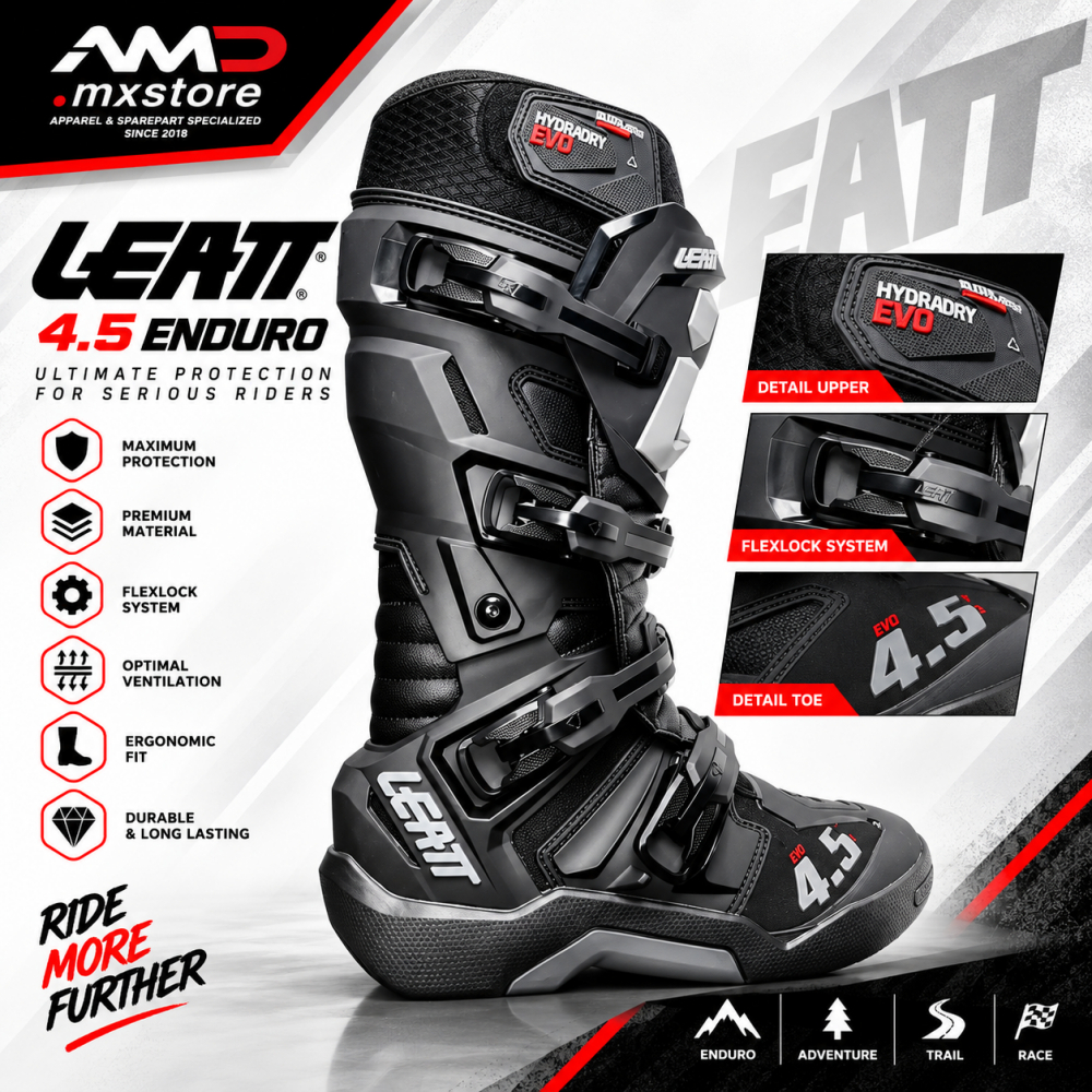 Sepatu Leatt LD 4.5 HydraDri EVO Enduro Original